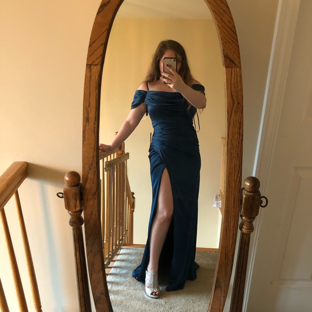 Teal prom dress #NWT